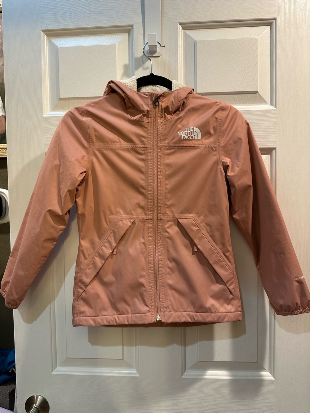The North Face Girls' Dusty Rose Hooded Raincoat
